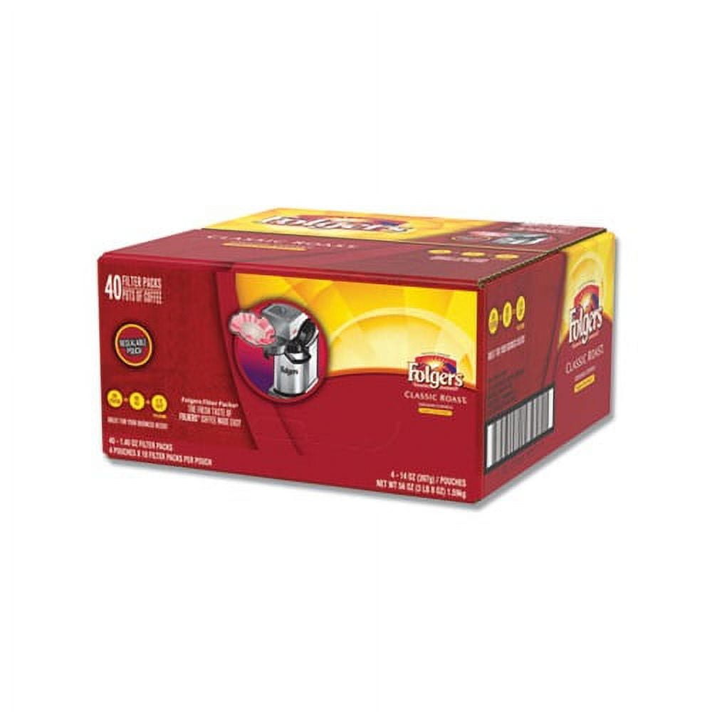 Folgers®, FOL10117, Classic Roast Coffee, 40 / Carton