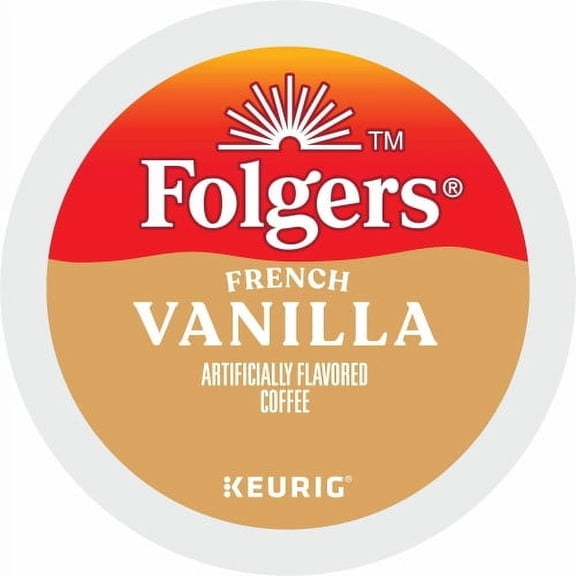 Folgers Folger K-Cup French Vanilla Coffee, Each