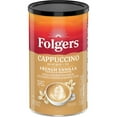 thumbnail image 1 of Folgers French Vanilla Flavored Cappuccino Mix, Instant Coffee Beverage, 16 oz Canister, 1 of 12