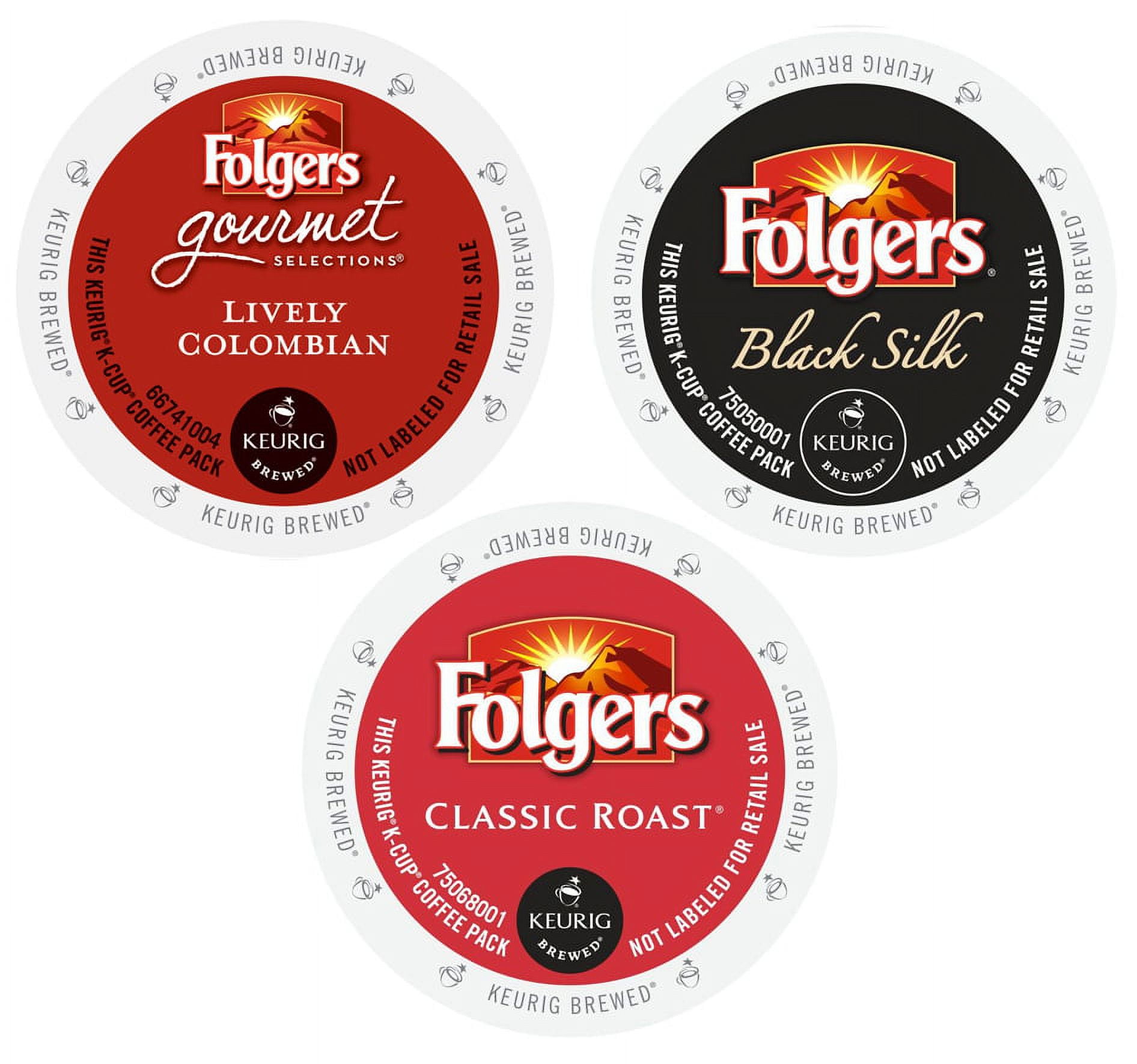 Folgers Gourmet Selections Coffee Pack, 3 Thrilling Flavor of Mind