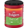 thumbnail image 1 of Folgers Half Caff Medium Roast Coffee, 9.6 oz Canister, 1 of 12