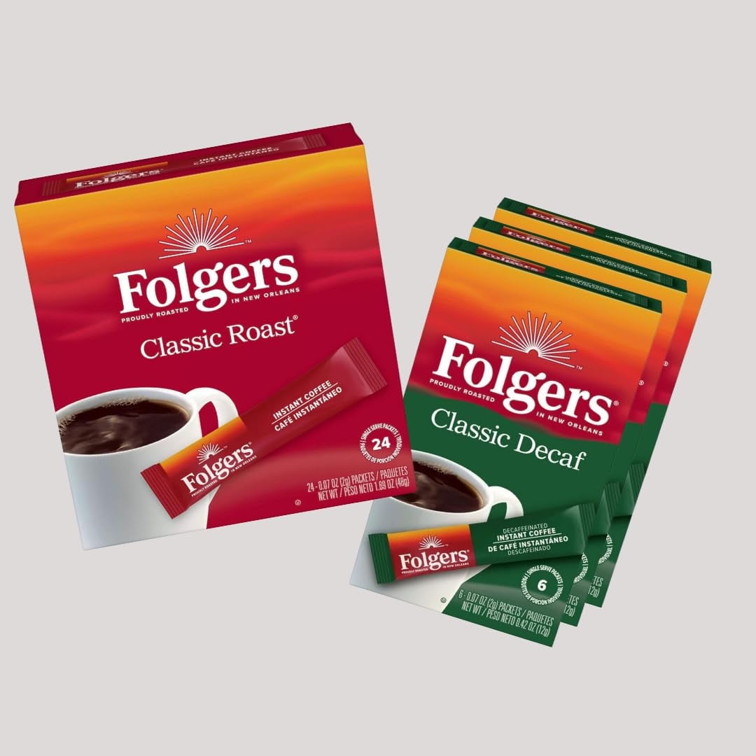 Folgers Half & Half Travel Pack, 42 Single Serve Packets