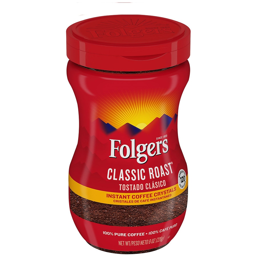 Folgers Instant Coffee Classic Roast8.0oz
