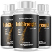 FoliStrength Advanced Formula Healthy Hair Support Supplement Foli Strength 180 Capsules