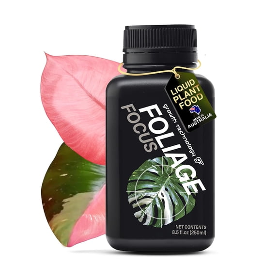 Foliage Focus - Liquid Indoor Plant Food for Houseplants, Tropical Plants, Aroids, Ferns and Palms - Concentrated Formula for Vibrant Leaves and Dense Foliage - 8.5 fl oz (250 mL)