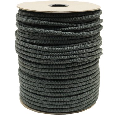 Foliage Green 1/4" Utility Rope - 300 Ft Spool | Durable & Versatile Braided Rope
