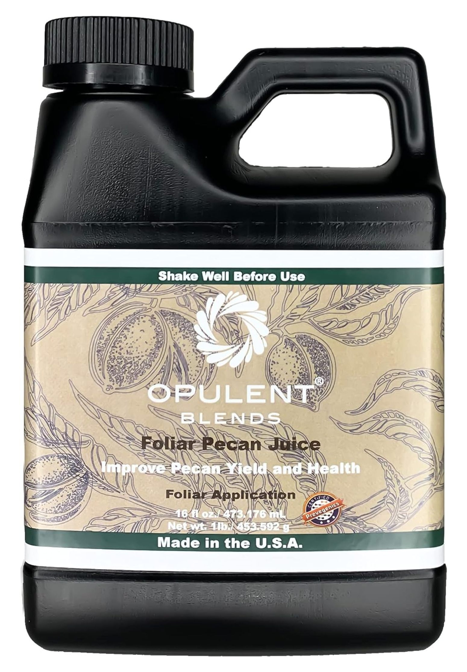 Foliar Pecan Juice 16 fl. oz. Liquid Fertilizer 8.489 Zinc, Plus