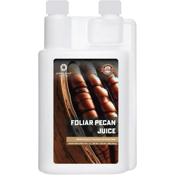 Foliar Pecan Juice - 16 fl. oz. Liquid Pecan Tree Fertilizer - 8.489% Zinc, Plus Iron, Manganese and Nickel