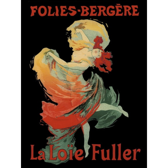 Art.com Folies-Bergere Giclee Print, 12" x 16"