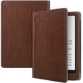 thumbnail image 1 of Folio Case for 6.8" Kindle Paperwhite (11th Generation 2021) ＆ Kindle Paperwhite Signature Edition - Book Style Vegan Leather Shockproof Cover Auto Sleep/Wake, Vintage Brown, 1 of 7