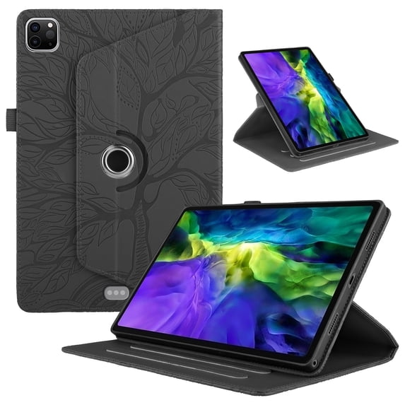 Folio Case for Apple iPad Air 11-inch M4/M3/M2 (2026/2025/2024) Shockproof Cover with Rotating Stand Auto Wake/Sleep