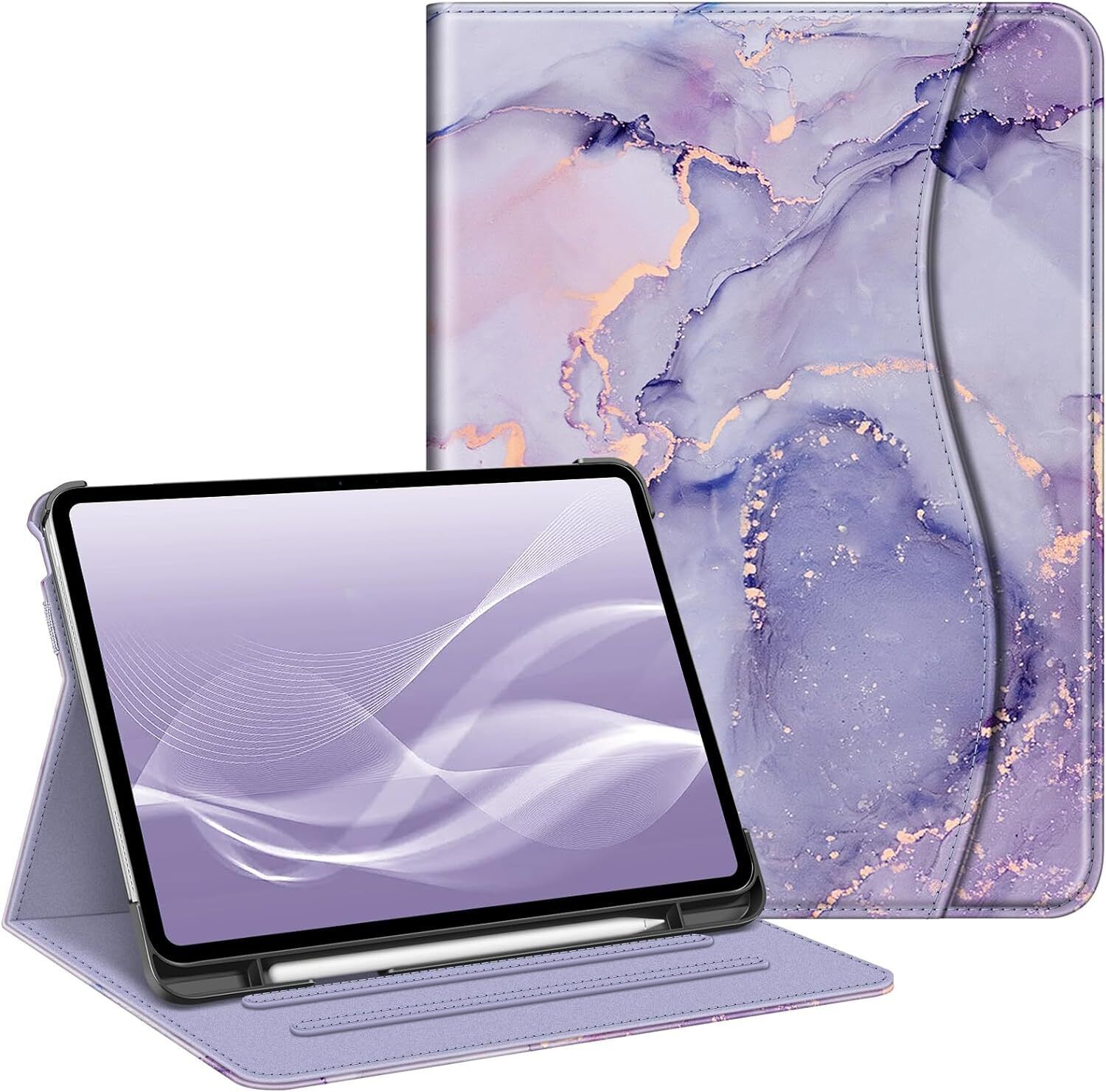 Folio Case for iPad Pro 11inch (M4) 2024 MultiAngle Viewing Smart