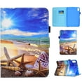 thumbnail image 1 of Folio Case for ipad 10th Generation 2022, TECH CIRCLE PU Leather Folio Smart Stand Full Body Protective Wallet Case with Auto Sleep/Wake Feature for Apple iPad 10th Generation 10.9 Inch 2022, Sky, 1 of 9