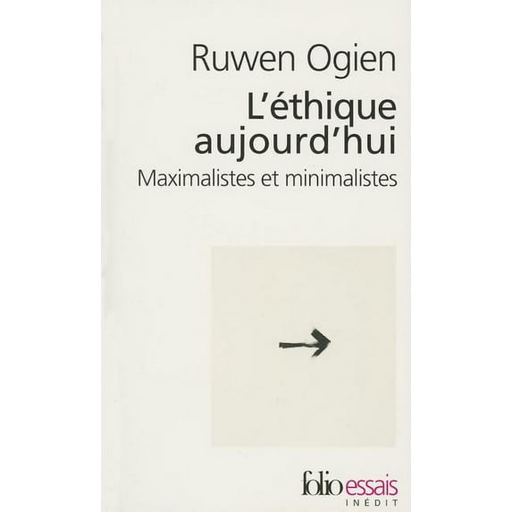 Folio Essais: Ethique Aujourd Hui (Paperback)