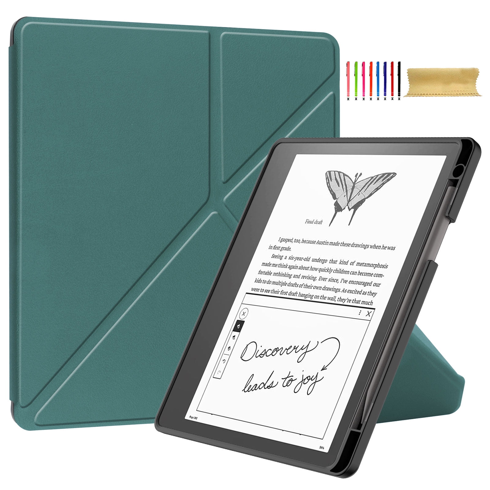 Étui À Rabat Pour Kindle Scribe (10,2 Pouces, 2022) Avec Support Pour Stylo  Et Fonction Réveil Automatique (Marron)[H1015] - Cdiscount Beaux-Arts et  Loisirs créatifs