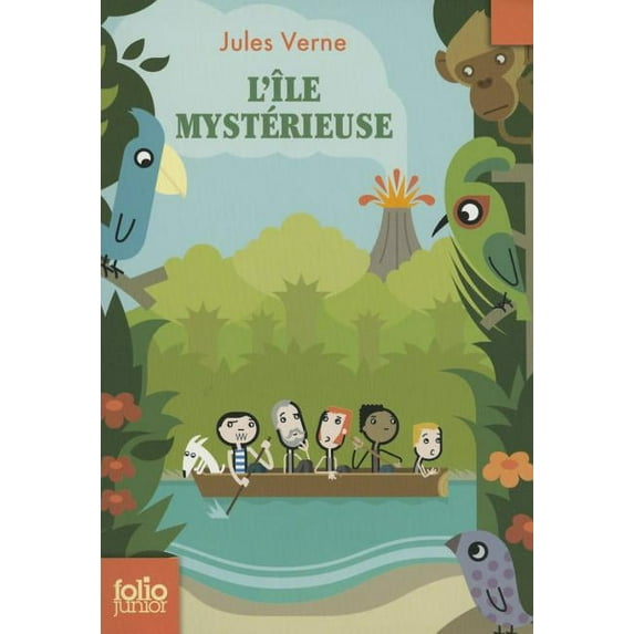 Folio Junior: Ile Mysterieuse (Paperback)