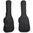 thumbnail image 1 of Folk Acoustic Guitar Gig Bag Soft Case, Waterproof Padded Gig Bag for 39 40 41 inch, 1 of 6