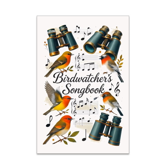 Folk Art Reading Nook Decor - Cozy Home Aesthetic - 13x19 Poster Print