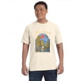 thumbnail image 1 of Folk Band Feline Strummer Cat Playing Guitar Music Comfort Color T-Shirt, Unisex, up to size 4XL, 1 of 4
