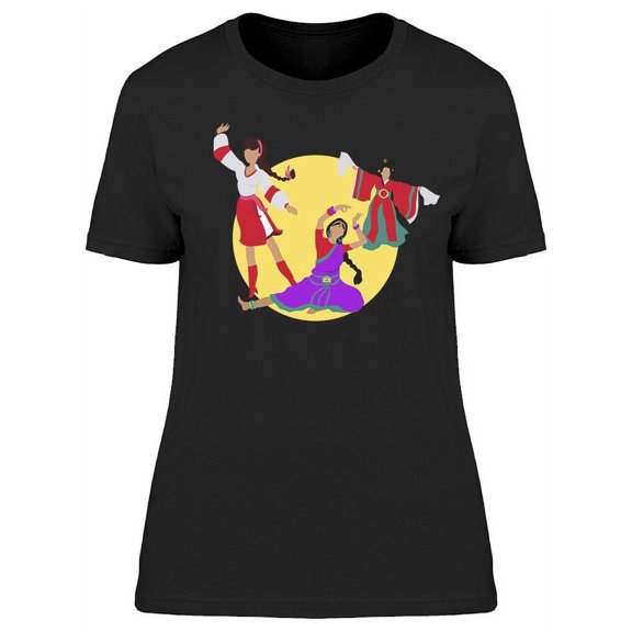 Folk Dance Ukrainian T-Shirt Women -Image by Shutterstock, Female XX-Large