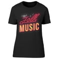 thumbnail image 1 of Folk Music Vintage 3D Tee Women's -Image by Shutterstock, 1 of 2
