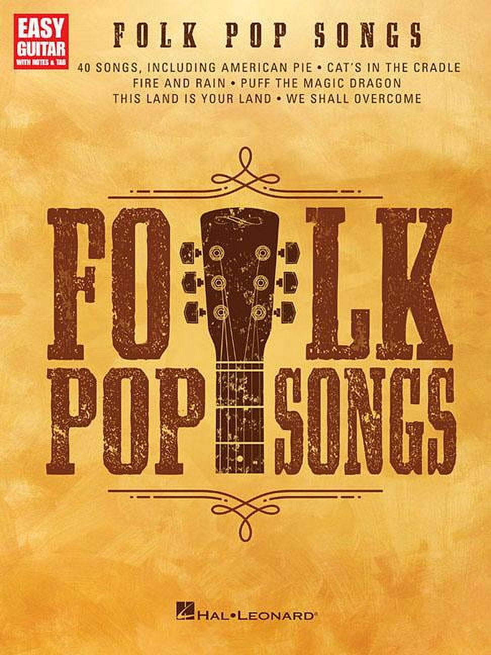 Easy guitar 2024 folk songs