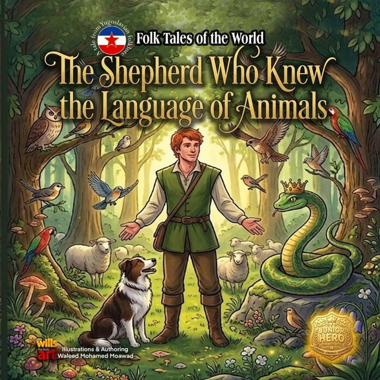 Folk Tales of the World The Shepherd Who Knew the Language of Animals: A Journey of Kindness, Magic, and the Wisdom of Nature, (Paperback)