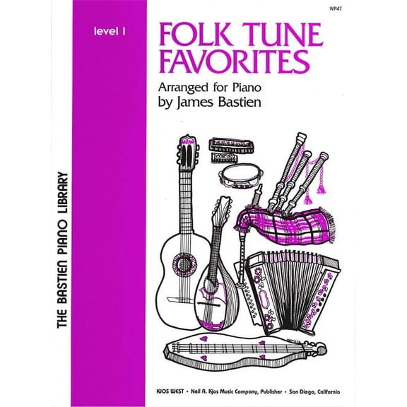 Pre-Owned Folk Tune Favorites Arranged for Piano - Level 1