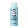 thumbnail image 1 of FolkArt Metallic Acrylic Craft Paint, Metallic Finish, Ice Blue, 2 fl oz, 1 of 9