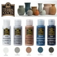 thumbnail image 1 of FolkArt 44508 Terra Cotta Acrylic Craft Paint Set, Desert Chic, 5 Each, 1 of 10