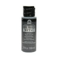 FolkArt Brushed Metal Acrylic Paint, Matte Finish, Brushed Dark Gray, 2