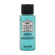 FolkArt Color Shift Acrylic Craft Paint, Gloss Finish, Aqua, 2 fl oz