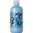 thumbnail image 1 of FolkArt Drizzle Flash Pre-Mixed Fluid Pouring Acrylic Paint, Sky Flash, 9 fl oz, 1 of 11