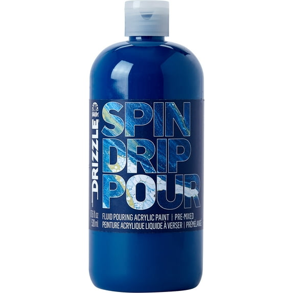 FolkArt Drizzle Pre-Mixed Fluid Pouring Acrylic Paint, Good Night, 17.6 fl oz