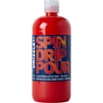 thumbnail image 1 of FolkArt Drizzle Pre-Mixed Fluid Pouring Acrylic Paint, Lava, 17.6 fl oz, 1 of 11