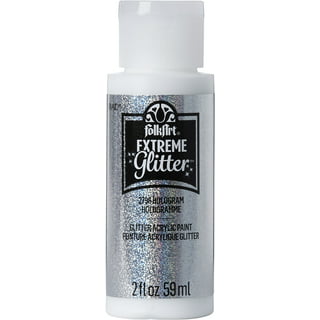 DecoArt Craft Twinkles Glitter Paint 2oz-Silver, 1 count - Food 4 Less