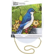 Gallery Glass Clear Oval Surface, 8 x 10 in, with Gold Hanging Chain