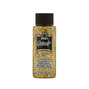 FolkArt Glitterific Acrylic Craft Paint, Glitter Finish, Gold, 2 fl oz