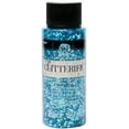 thumbnail image 1 of FolkArt Glitterific Glitter Paint 2oz-Aqua, 1 of 1