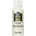 thumbnail image 1 of FolkArt Glow-in-the-Dark Acrylic Craft Paint, Matte Finish, Neutral, 2 fl oz, 1 of 13