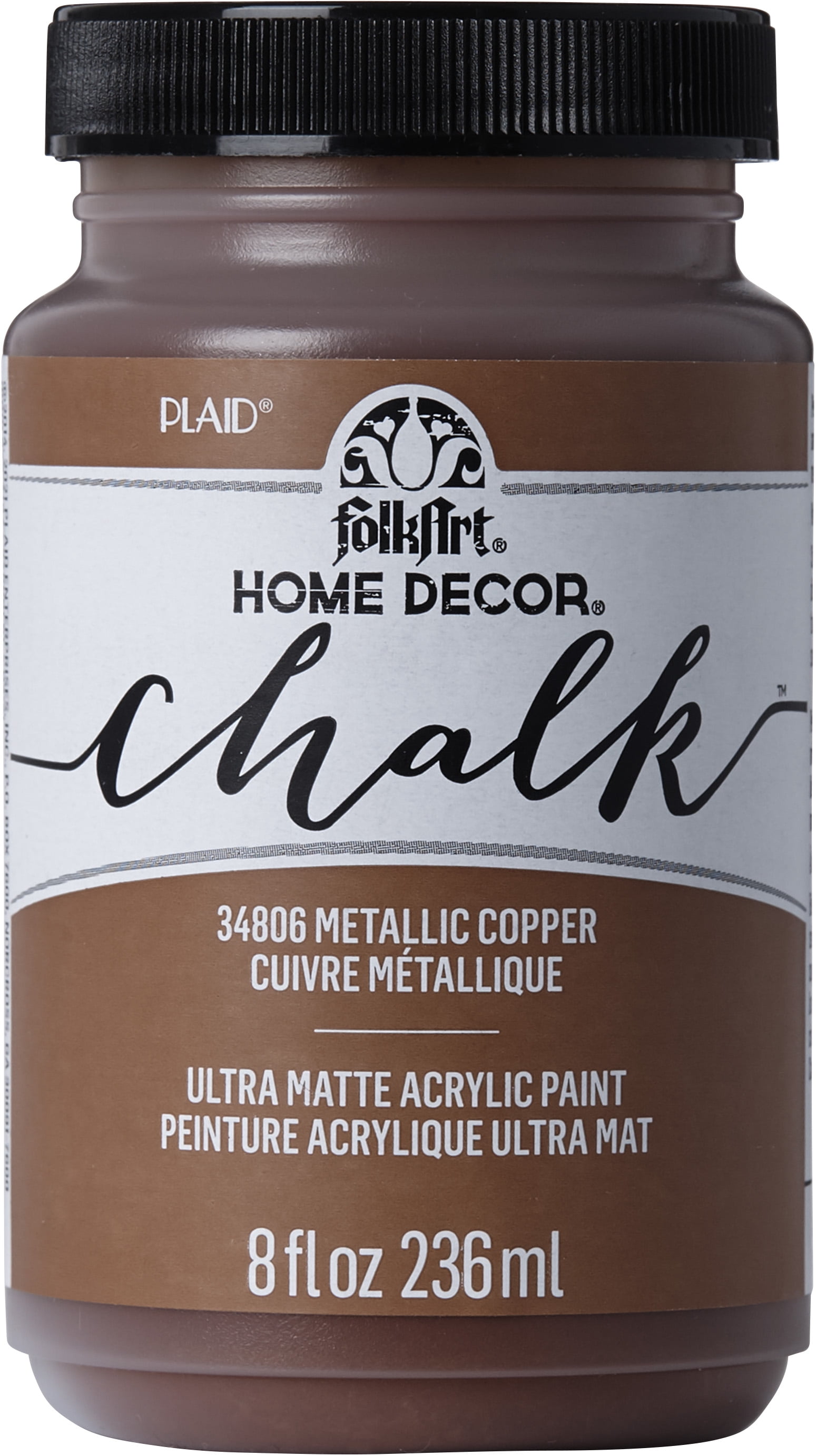 8 oz matte black – copper + pine