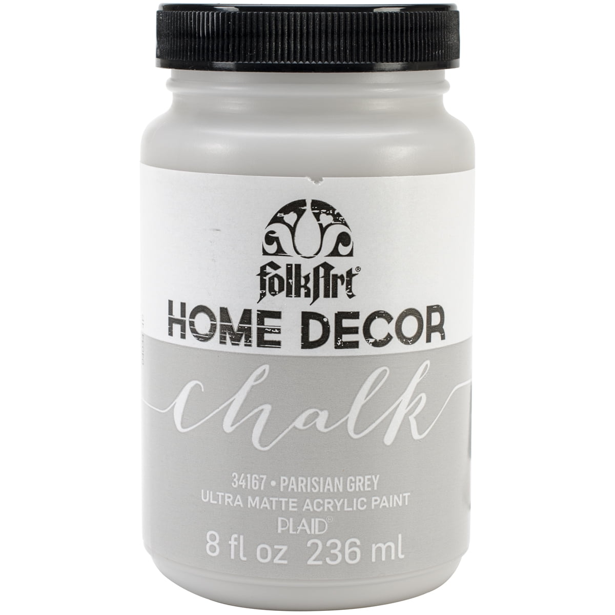  FolkArt Home Decor Ultra Matte Chalk Finish Acrylic Craft Paint  Set Formulated for No-Prep Application, Designed for Beginners and Artists  8 Fl Oz (Pack of 12)
