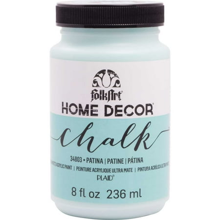 FolkArt Home Décor Chalk Acrylic Craft Paint, Patina, Ultra Matte Finish, 8 fl oz