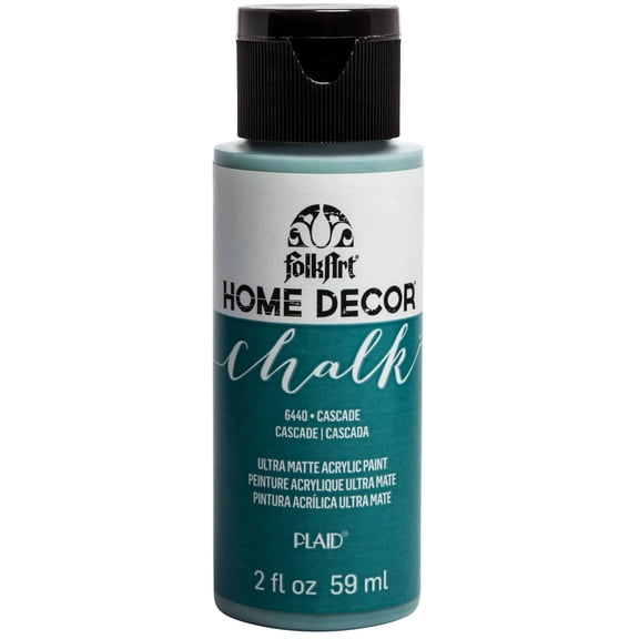 FolkArt Home Decor Chalk Paint, 2 fl oz, Cascade