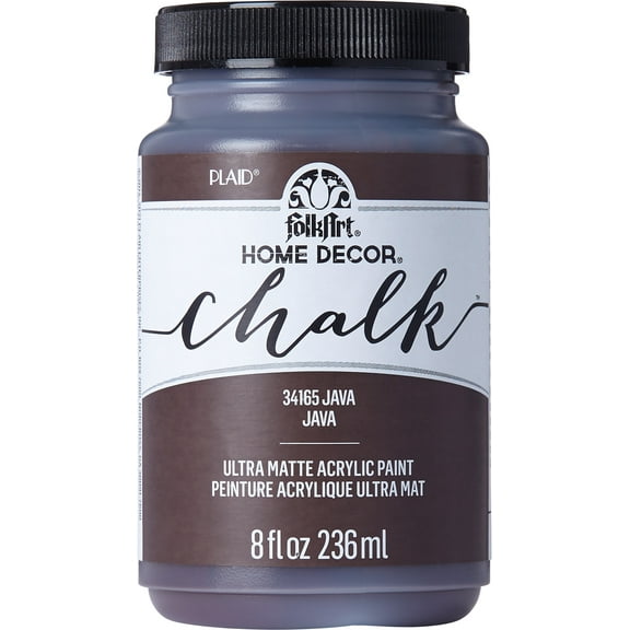 FolkArt Home Decor Chalk Paint 8oz-Java
