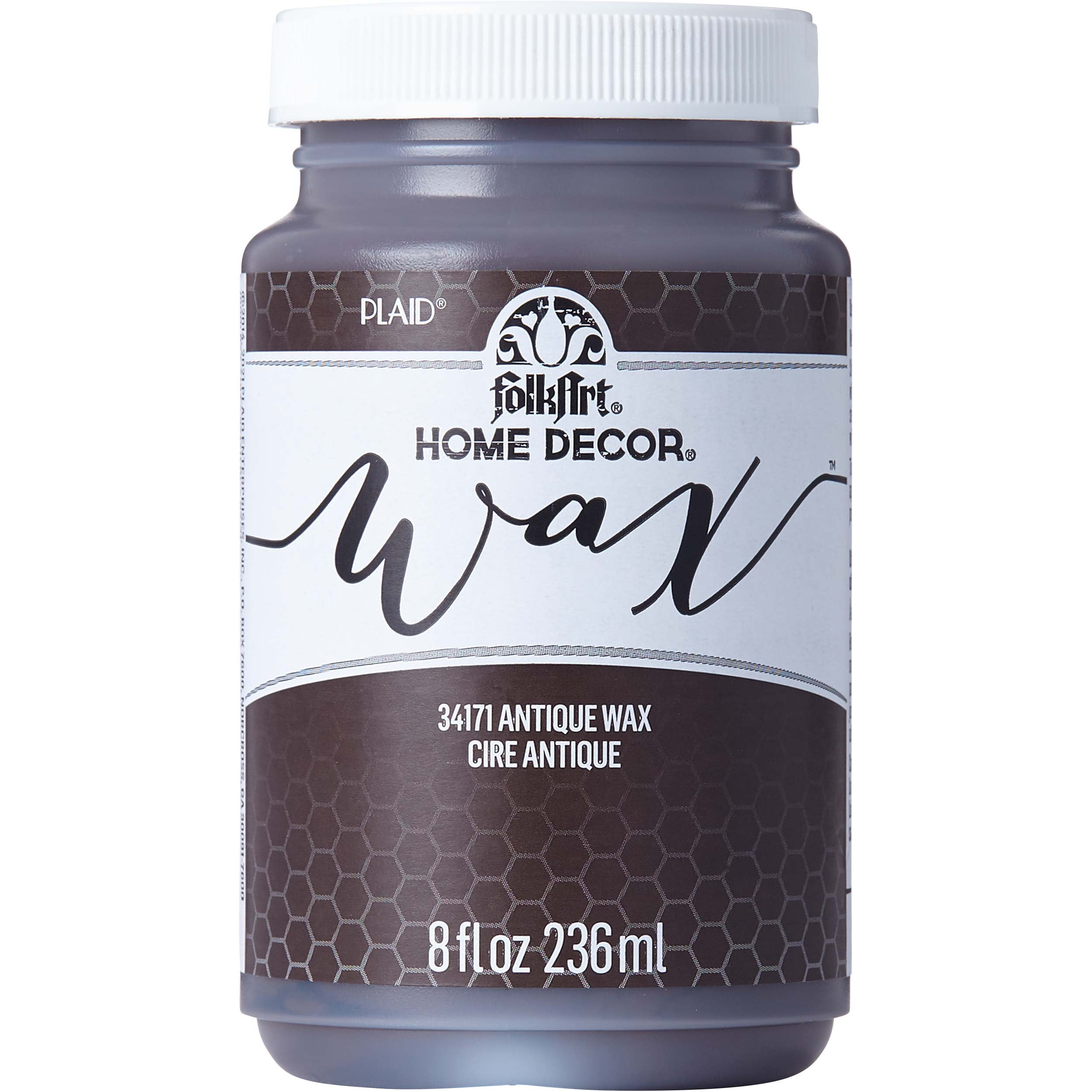 FolkArt Home Decor Wax, Antique Dark, 8 fl oz