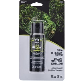FolkArt Invisible Glow Acrylic Paint Topcoat, Stardust, 2 fl oz