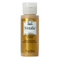 thumbnail image 1 of FolkArt Metallic Acrylic Craft Paint, Metallic Finish, Antique Gold, 2 fl oz, 1 of 8