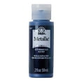 thumbnail image 1 of FolkArt Metallic Acrylic Craft Paint, Metallic Finish, Midnight Blue, 2 fl oz, 1 of 9