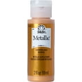 thumbnail image 1 of FolkArt Metallic Acrylic Craft Paint, Metallic Finish, Royal Gold, 2 fl oz, 1 of 8